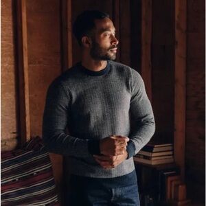 Taylor Stitch Everett Sweater Size EU 40 ( medium ) Merino Wool